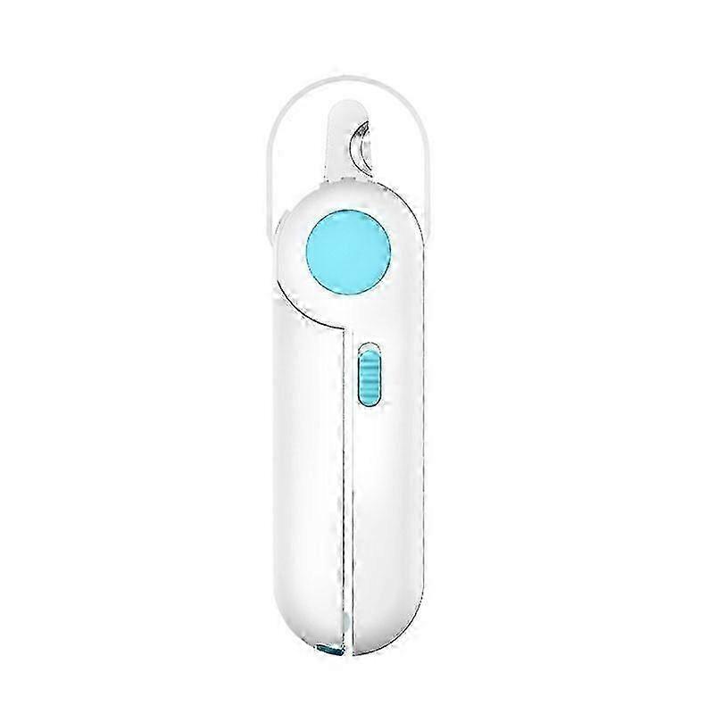 LED-Lit Pet Nail Clipper With Cleanable Transparent Shield