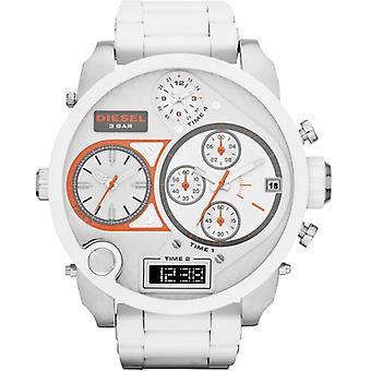 Diesel mr daddy Quartz Analog Man Watch with Silicone Bracelet DZ7277