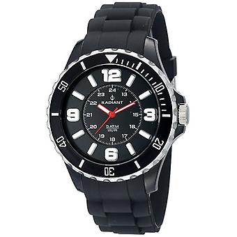 Radiant new flyer Quartz Analog Man Watch with RA167601 Silicone Bracelet