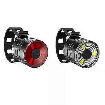 Waterproof Bike Warning Lamp Bicycle Taillight Front Rear Back Cycling LED Light Bicycle Safety Night Riding Lamps Headlamp part