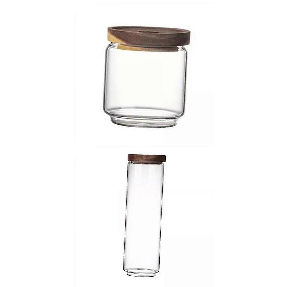 2x Circle Friendly Stackable for Salt Home Kitchen Bulk
