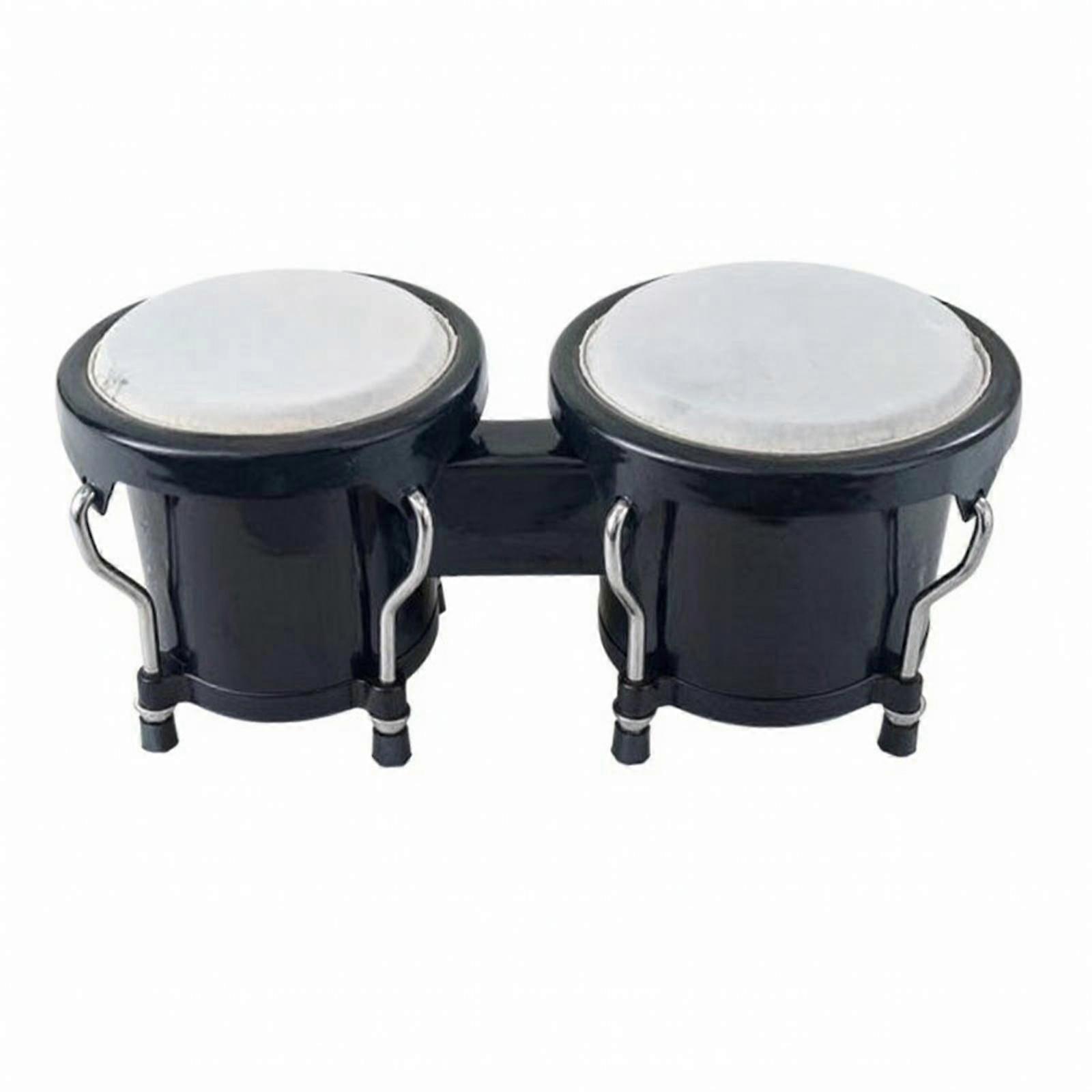 Beginner-Friendly Bongo Drums | Sturdy Construction, Compact Lightweight Design