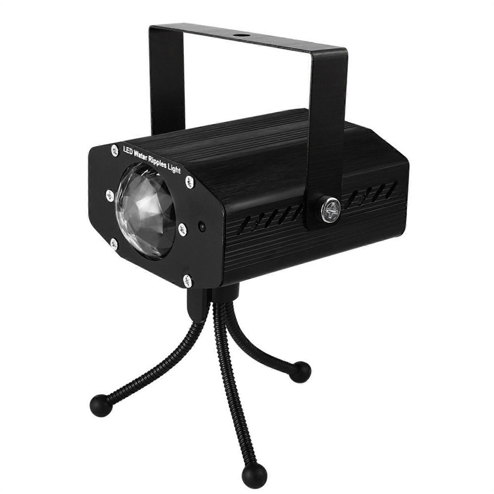Compact Water Wave Lamp with Remote Adjustable Speed, Water Wave lighting