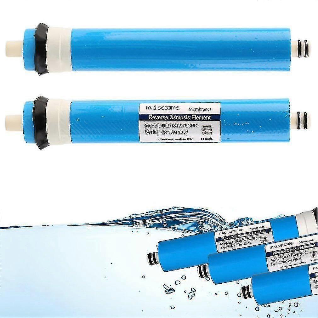 Blue Reverse Osmosis Element Water Filter Membrane Element Ulp1812-75gpd