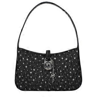 Michael Kors Black Fabric Handbag