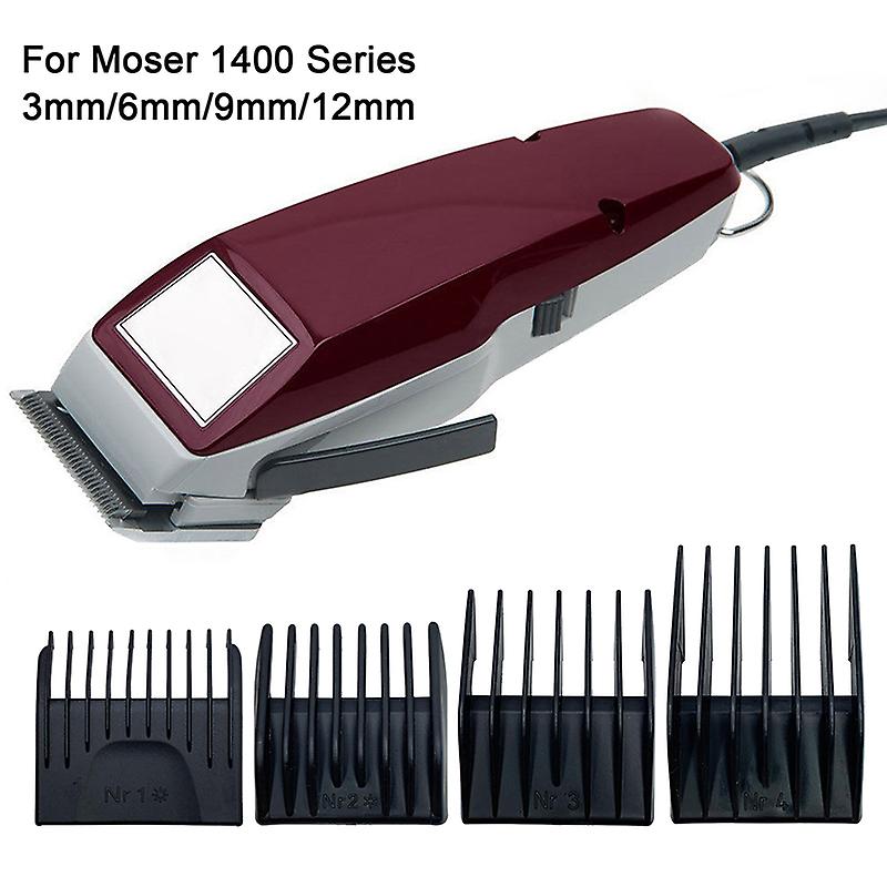 4pcs/set Hair Clipper Limit Comb Replacement Cutting Guide Combs For Moser 1400