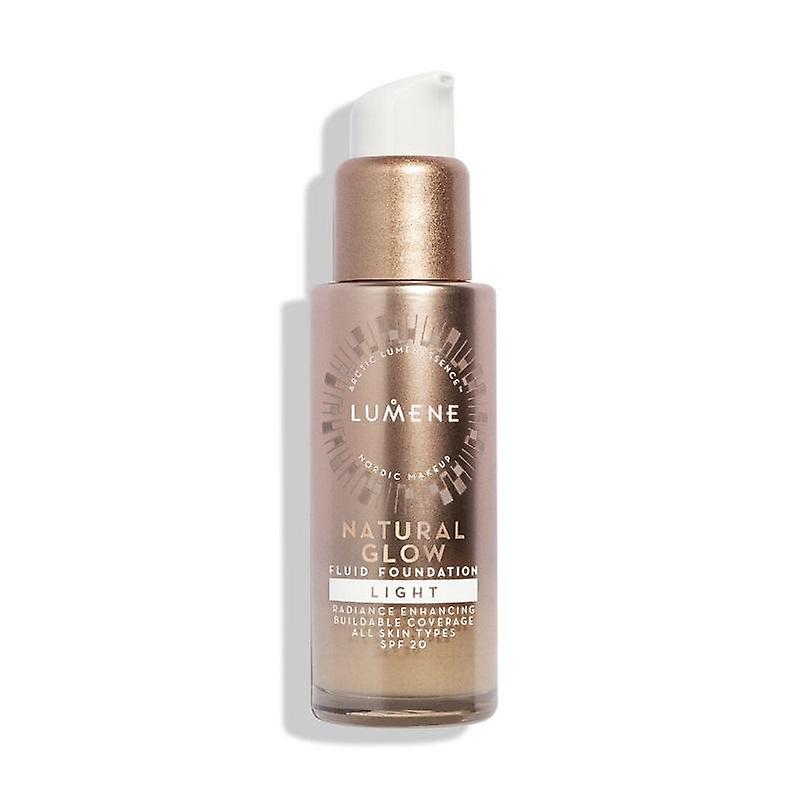 Lumene Natural Glow Fluid Foundation Spf20 Light 30ml