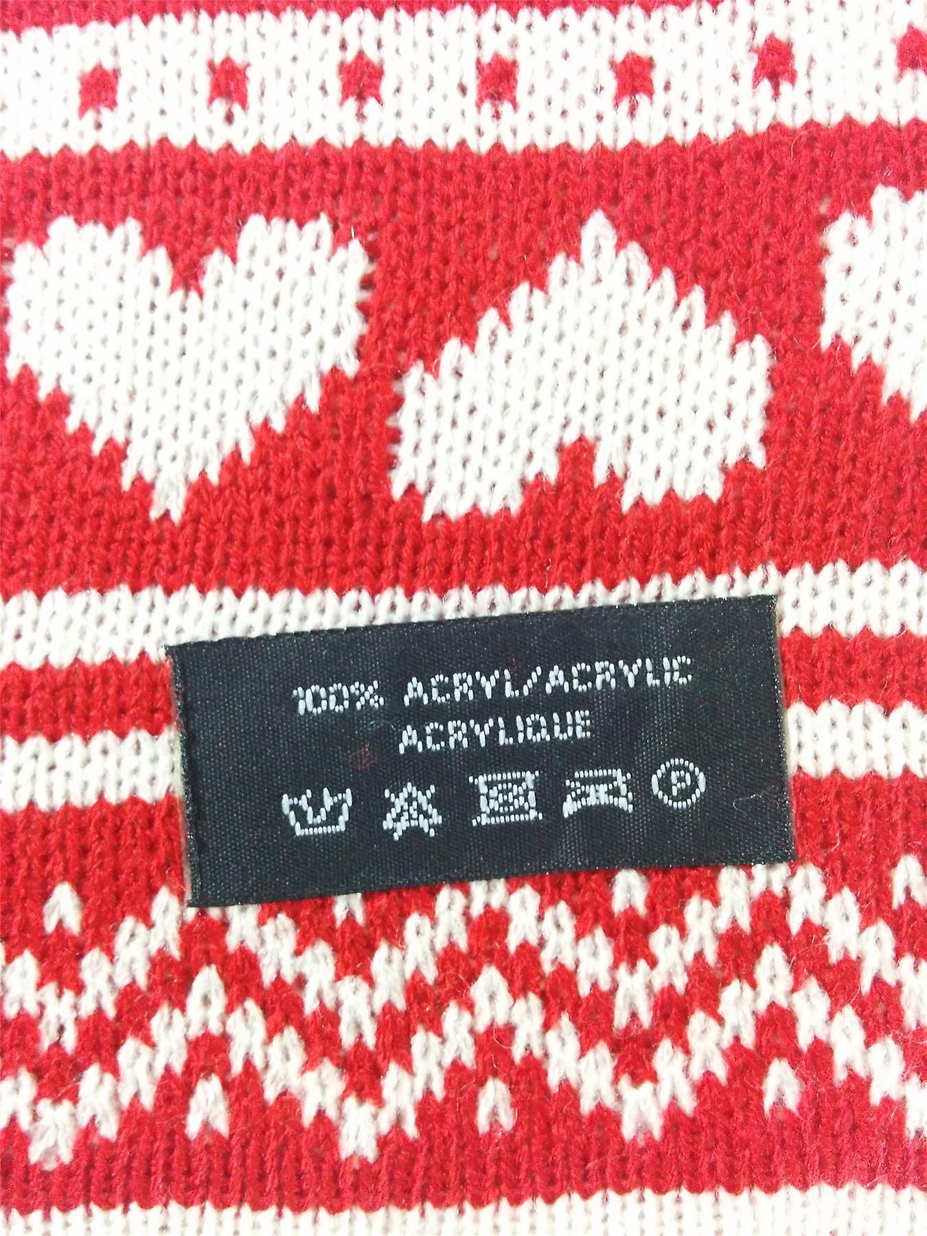 Genuine Fraas Fashion Scarf -Soft Warm Winter Christmas Pattern Red/Purple/Blue Men Ladies