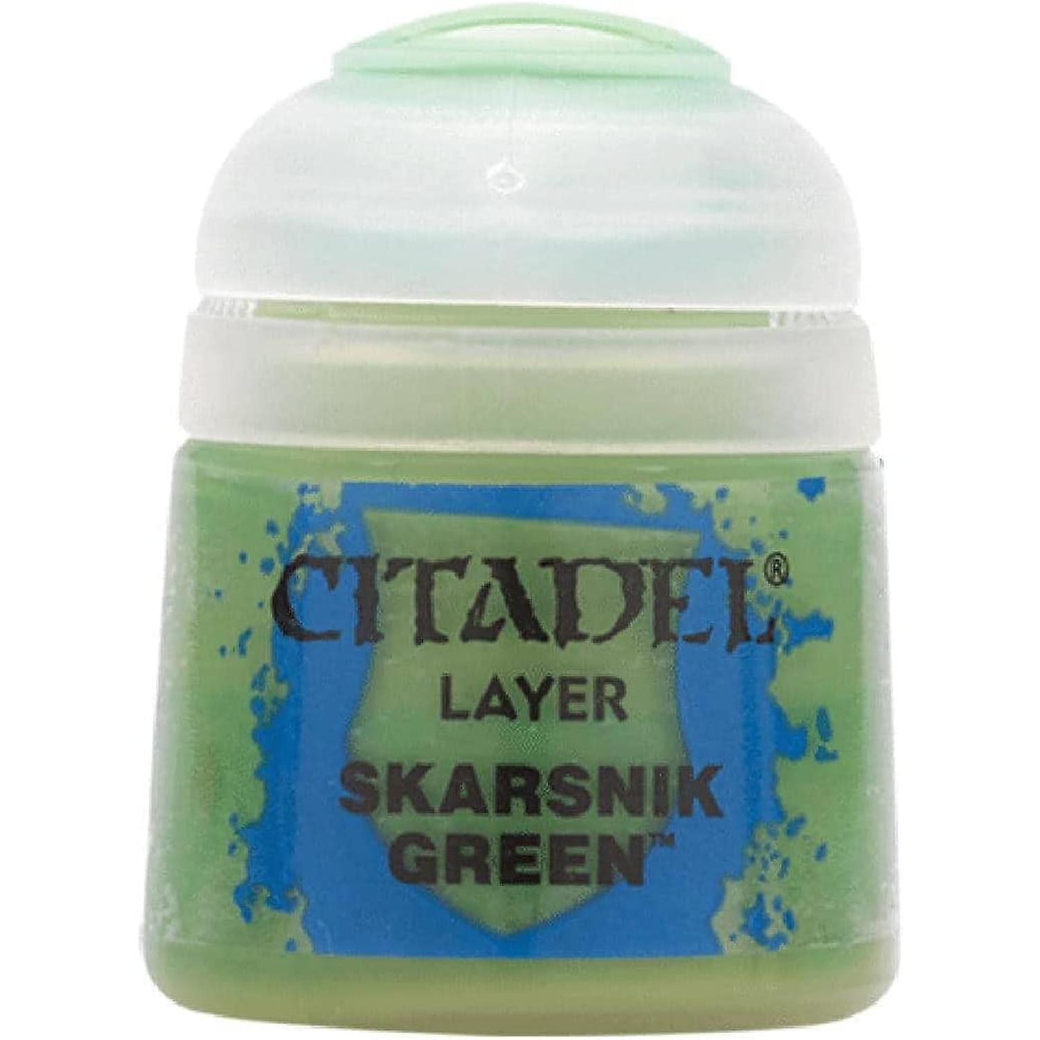 Games Workshop - Citadel Färgskikt: Skarsnik Grön (12ml) Färg