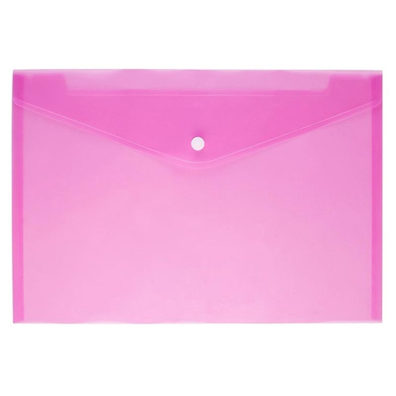 12 PCS A4 Transparent Document Bag