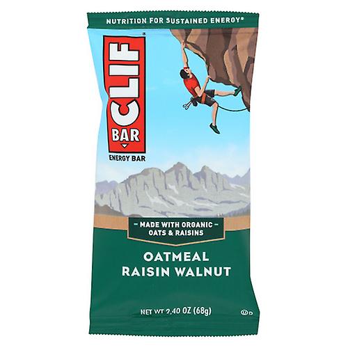 Clif 燕麦葡萄干核桃棒,每箱 12 x 2.4 盎司(1 件装)