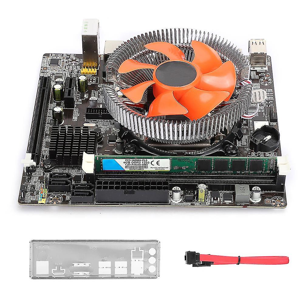 I5 Desktop Motherboard Set B75 Mainboard Ddr3 Memory 4g Dual Usb 3.0 Sata3 Computer Parts