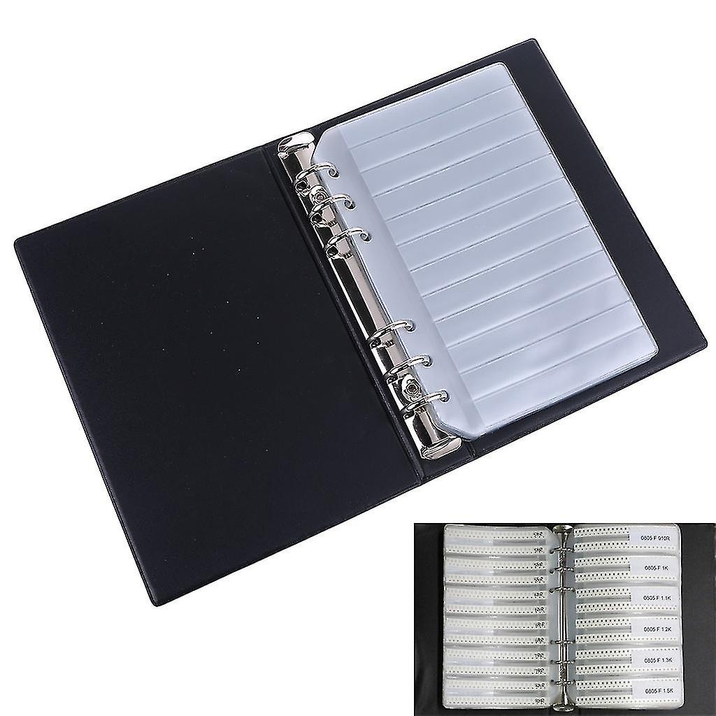 Empty Sample Book 15-page Compatible With Components Sample Book 0402/0603/0805/1206/0201