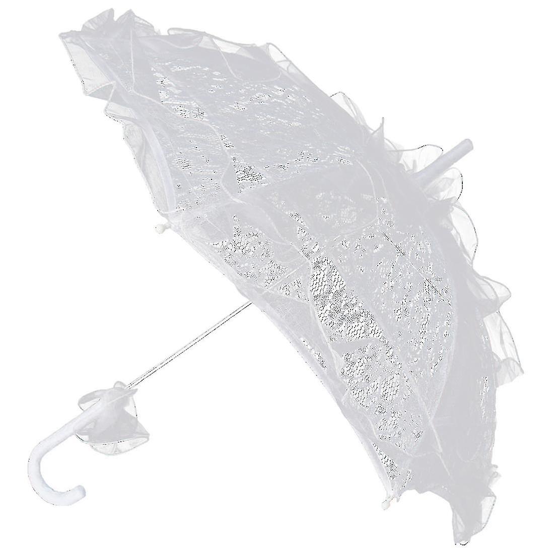 Bud Silk Lace Wedding Parasol