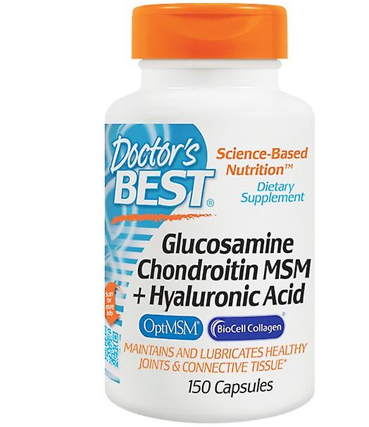 Glucosamine Chondroitin MSM + Hyaluronic Acid (150 Capsules) Doctor's