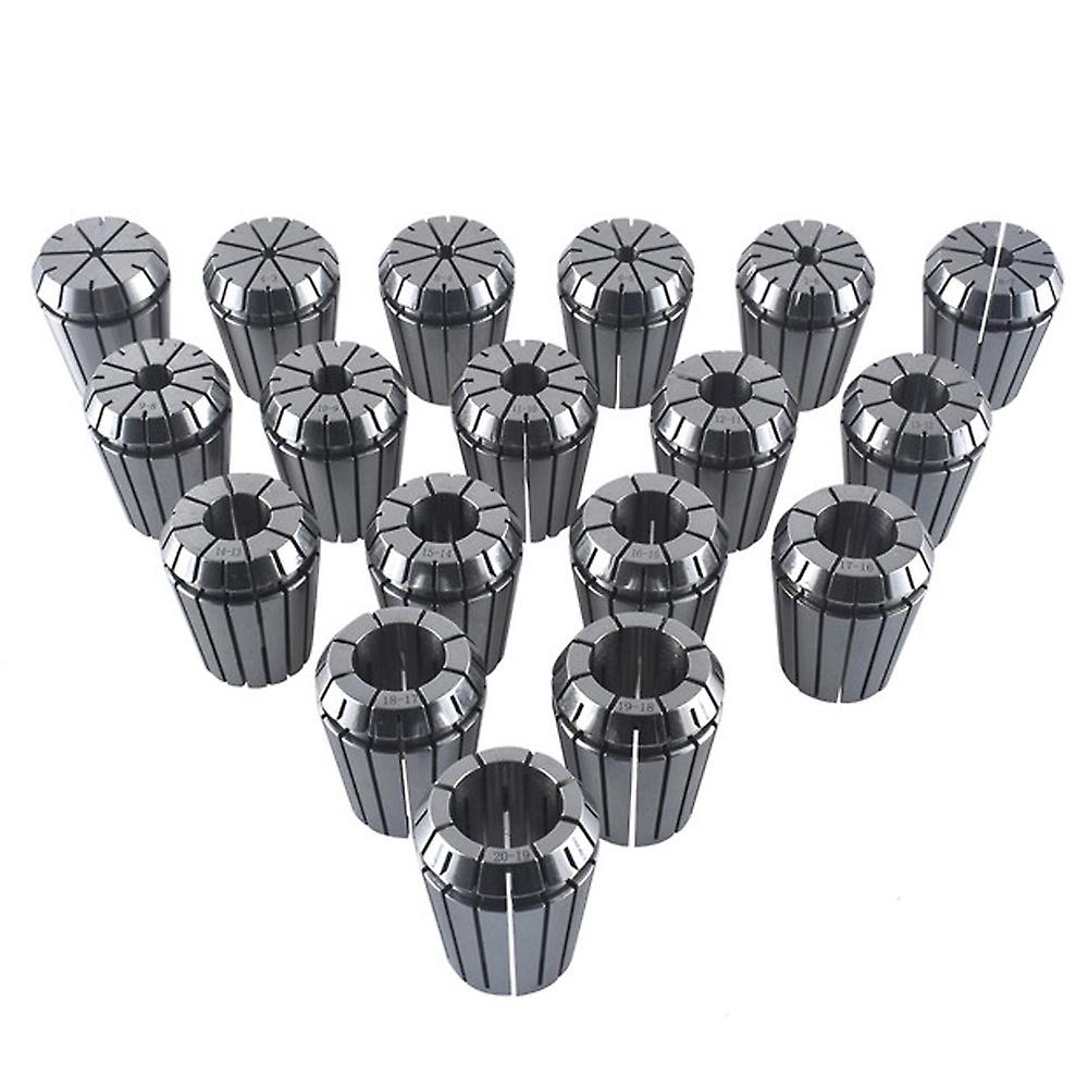 18pcs Spring Collets Set Precise Er32 Collet Chucks Set
