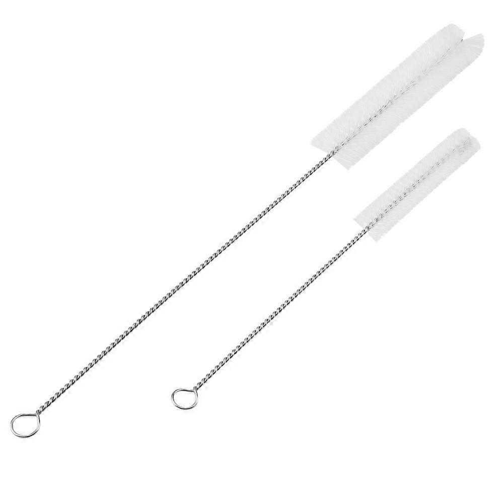 2 Pack Stainless Steel Wash Brushes for Cleaning Aquarium Filter, Water Pump Tube