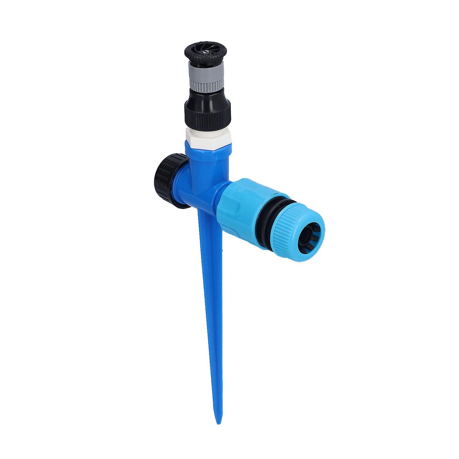 Irrigation Sprayer Lawn Sprinkler 1/2 in 360° Rotatable Adjustable Irrigation Sprayer with Ground Spike for Fruit Trees Shrubs Greenhouses