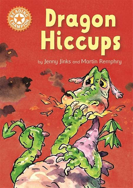 Reading Champion Dragons Hiccups by Jenny Jinks Paperback Book