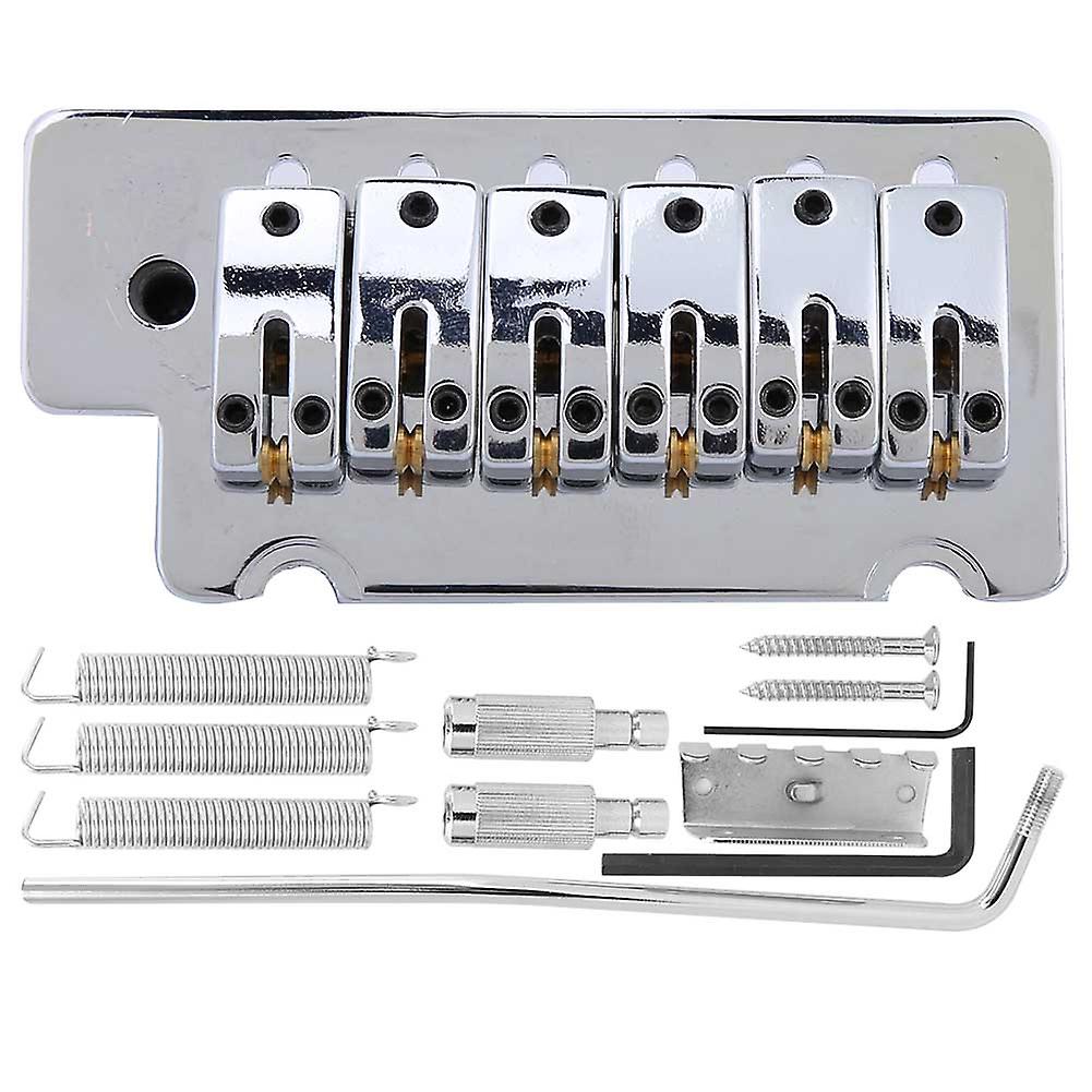 6 Strings Electric Guitar Tremolo Bridge Set Guitar Accessory Replacement Part