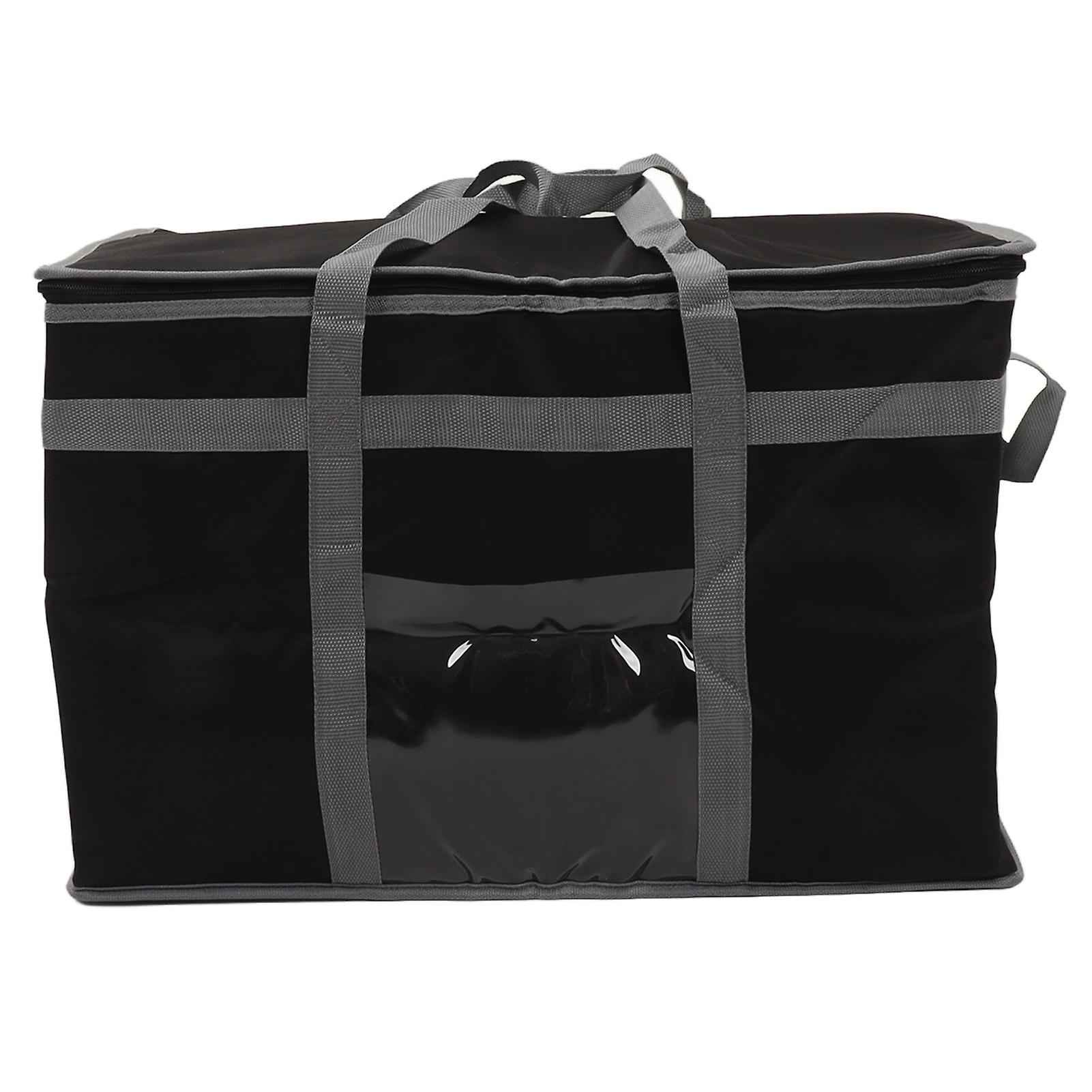 Insulated Bag 38L Large Capacity Reusable Cooler Bag Lunch Bag with 2 Handle for Food