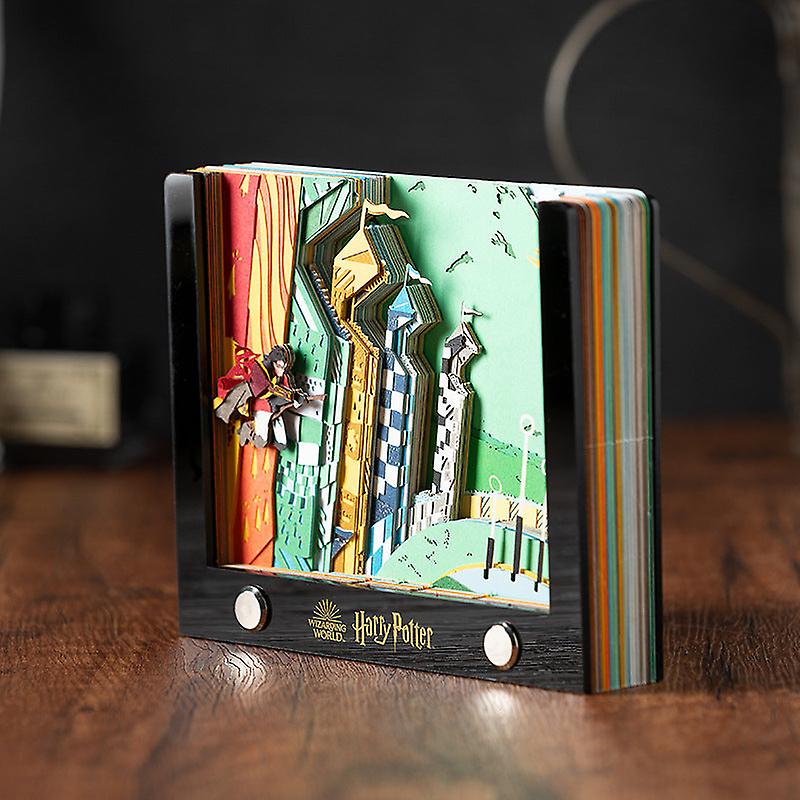 Anime Harry Potter Hogwarts Castle 3d Three-dimensional Note Creative Gift