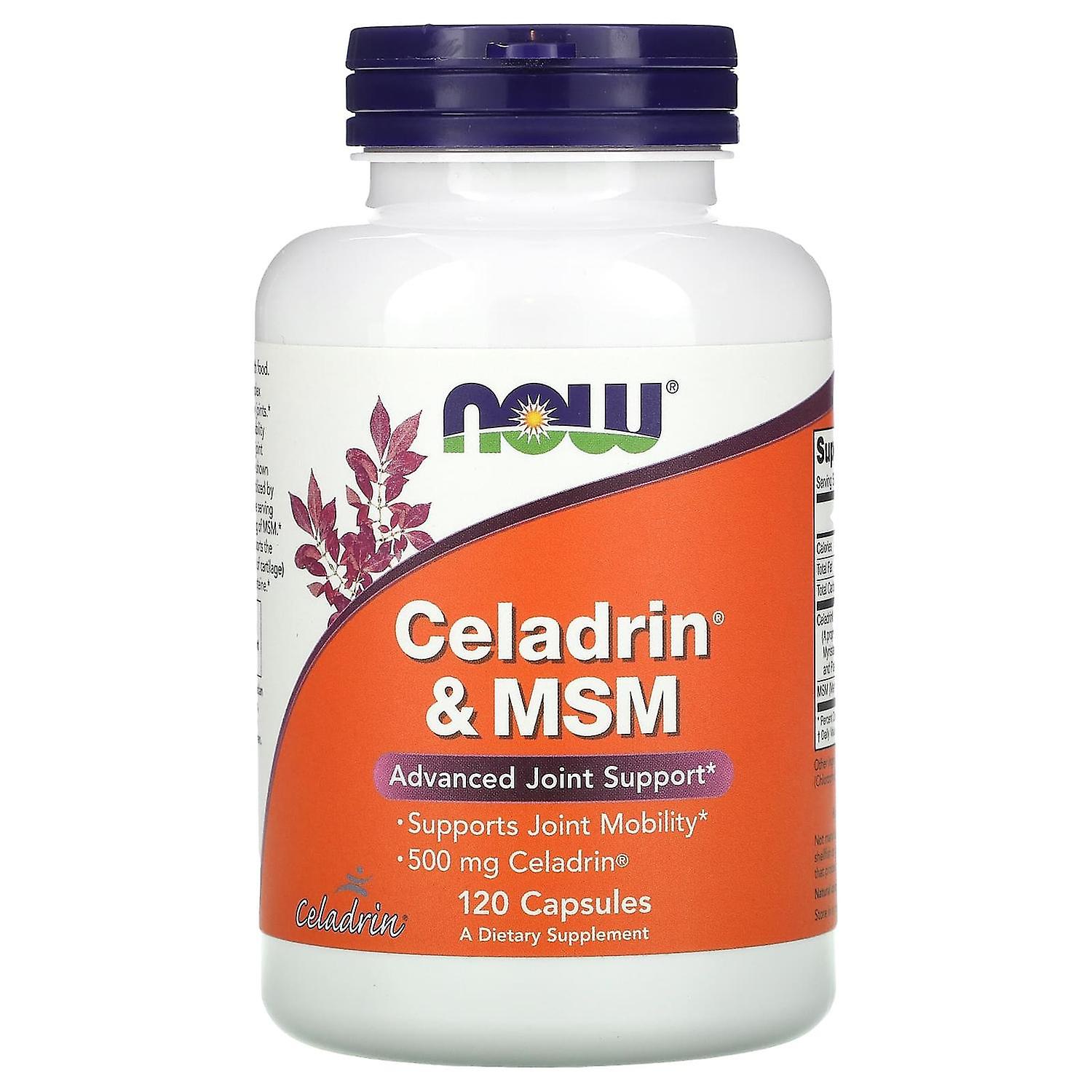 NOW Foods, Celadrin & MSM, 120 Capsules