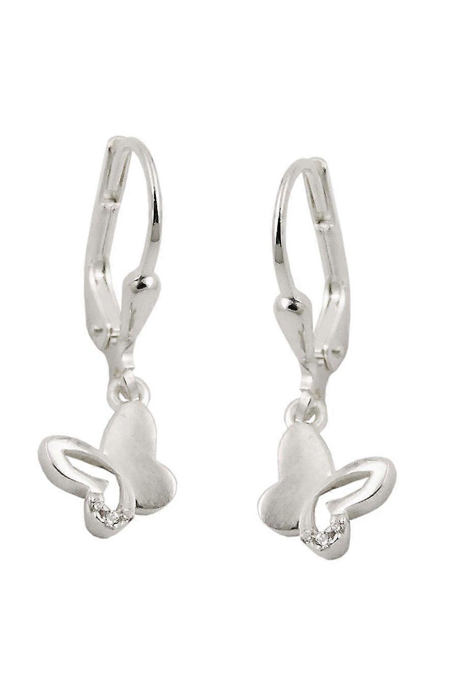 Leverback Earrings Butterfly Silver 925 - Gl93509