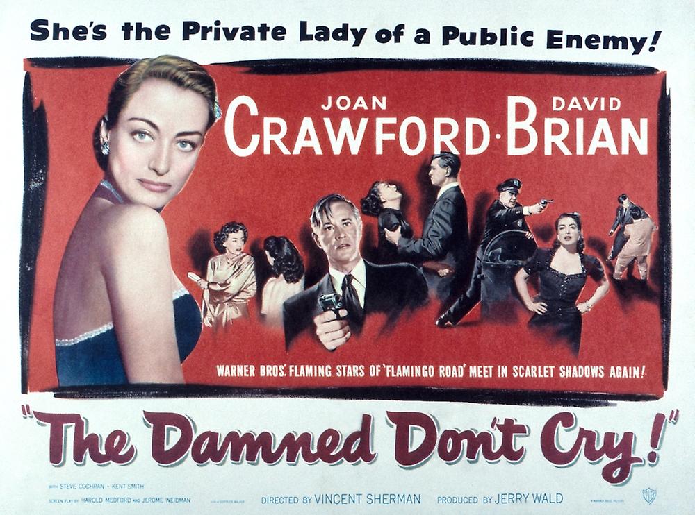 The Damned Don'T Cry Poster
