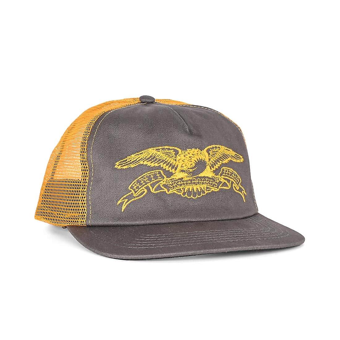 Anti Hero Basic Eagle Mesh Back Trucker Cap - Grau/Gold