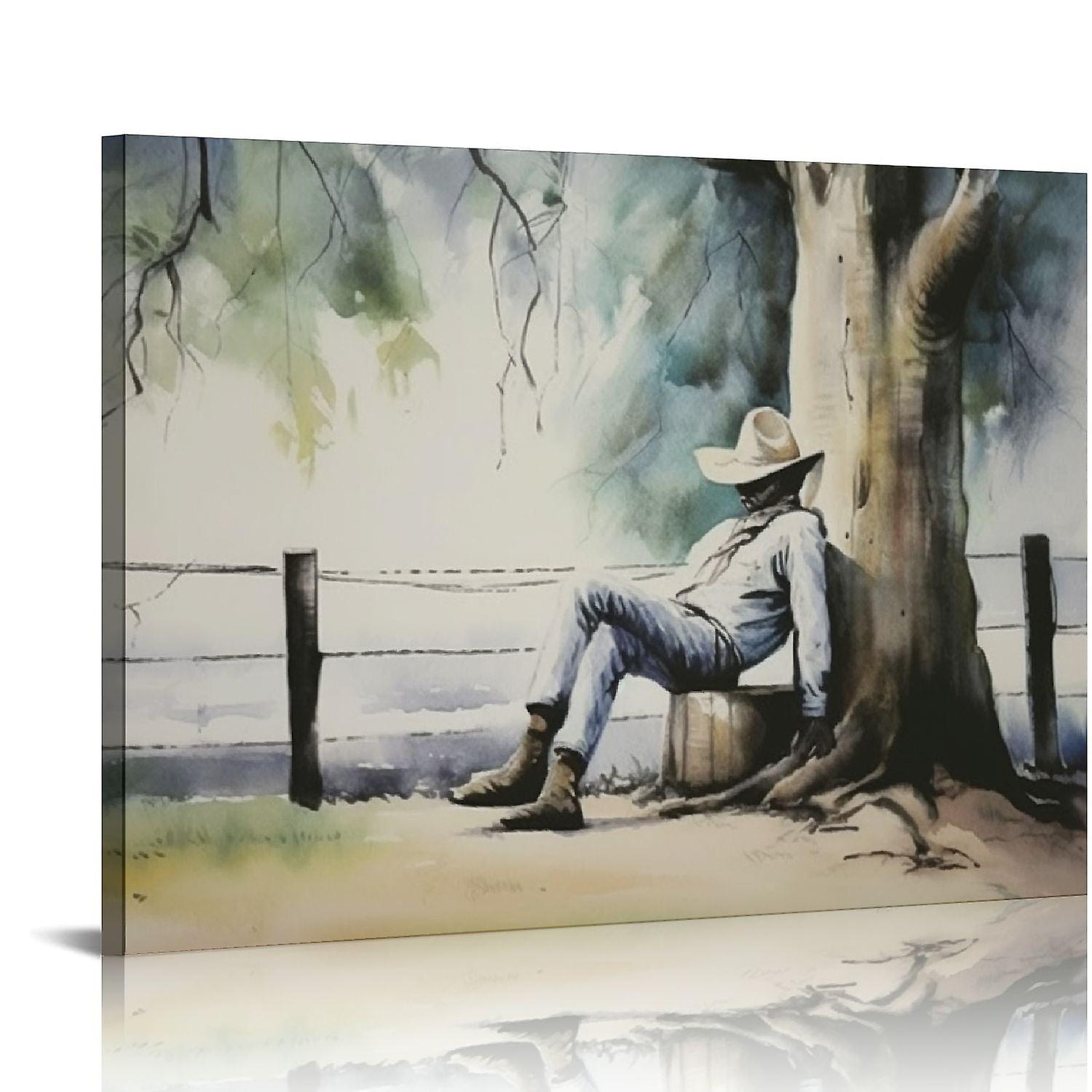 Nap Time Canvas Wall Art-kafeiaaa747