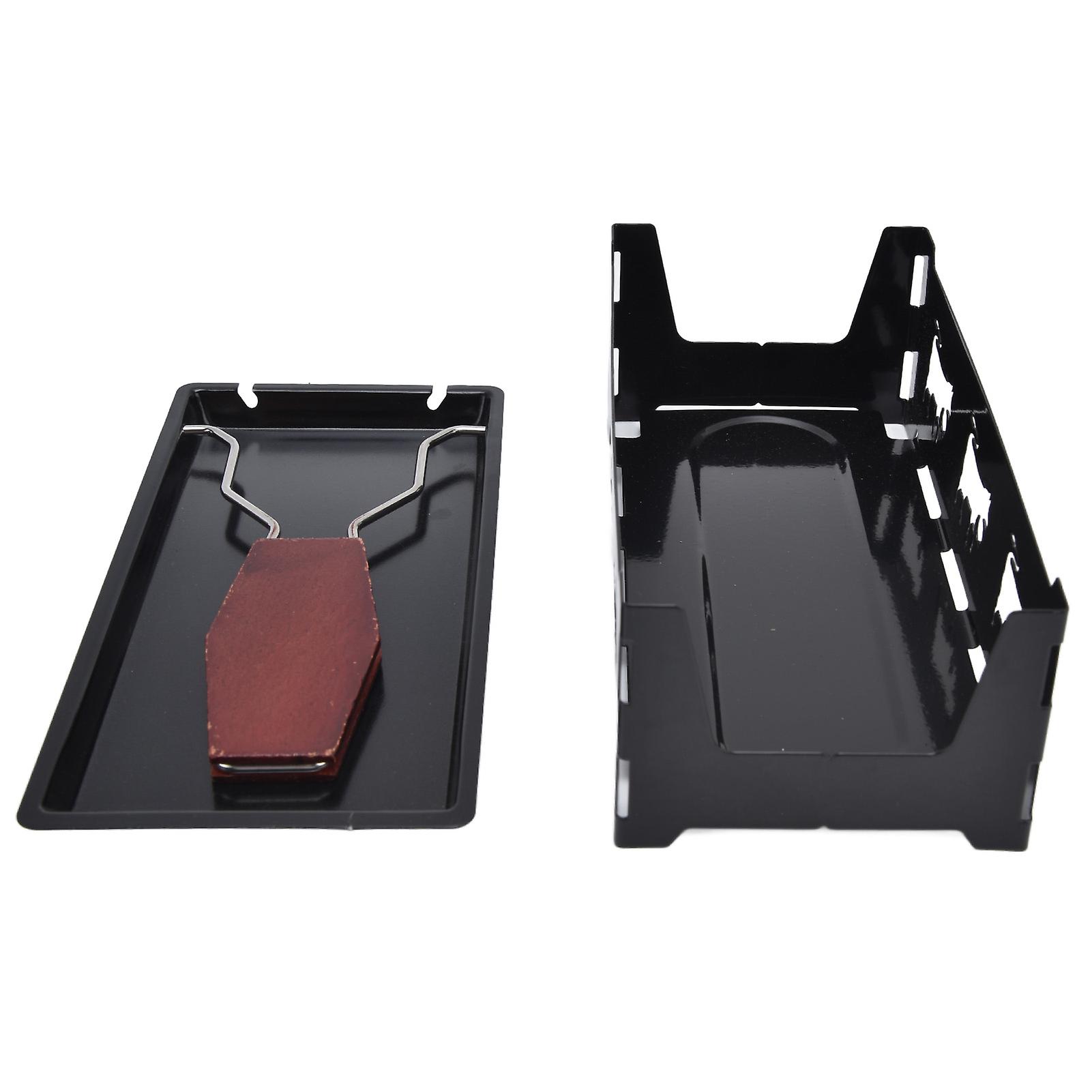 Mini Cheese Raclette Grill with Black Handle Rectangular Bakeware Cheese Baking Tool