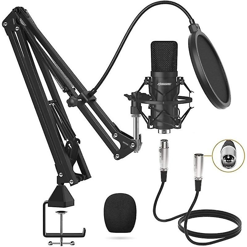 XLR Shockproof Cantilever Bracket Studio Microphone Live Equipment Kit