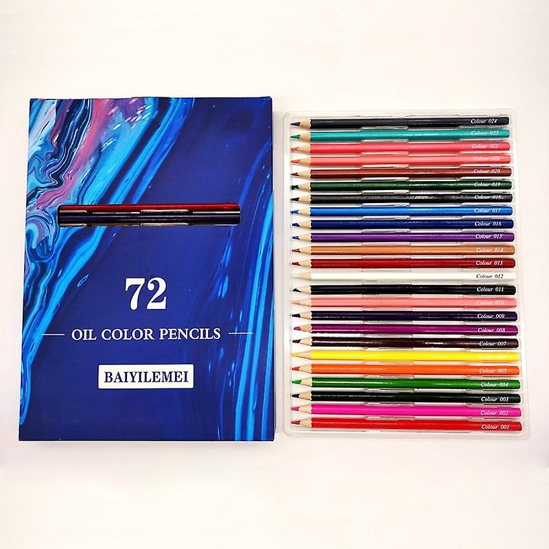 72-Farben-Buntstift-Set 72-Farben-Bleistift Englische Version Set