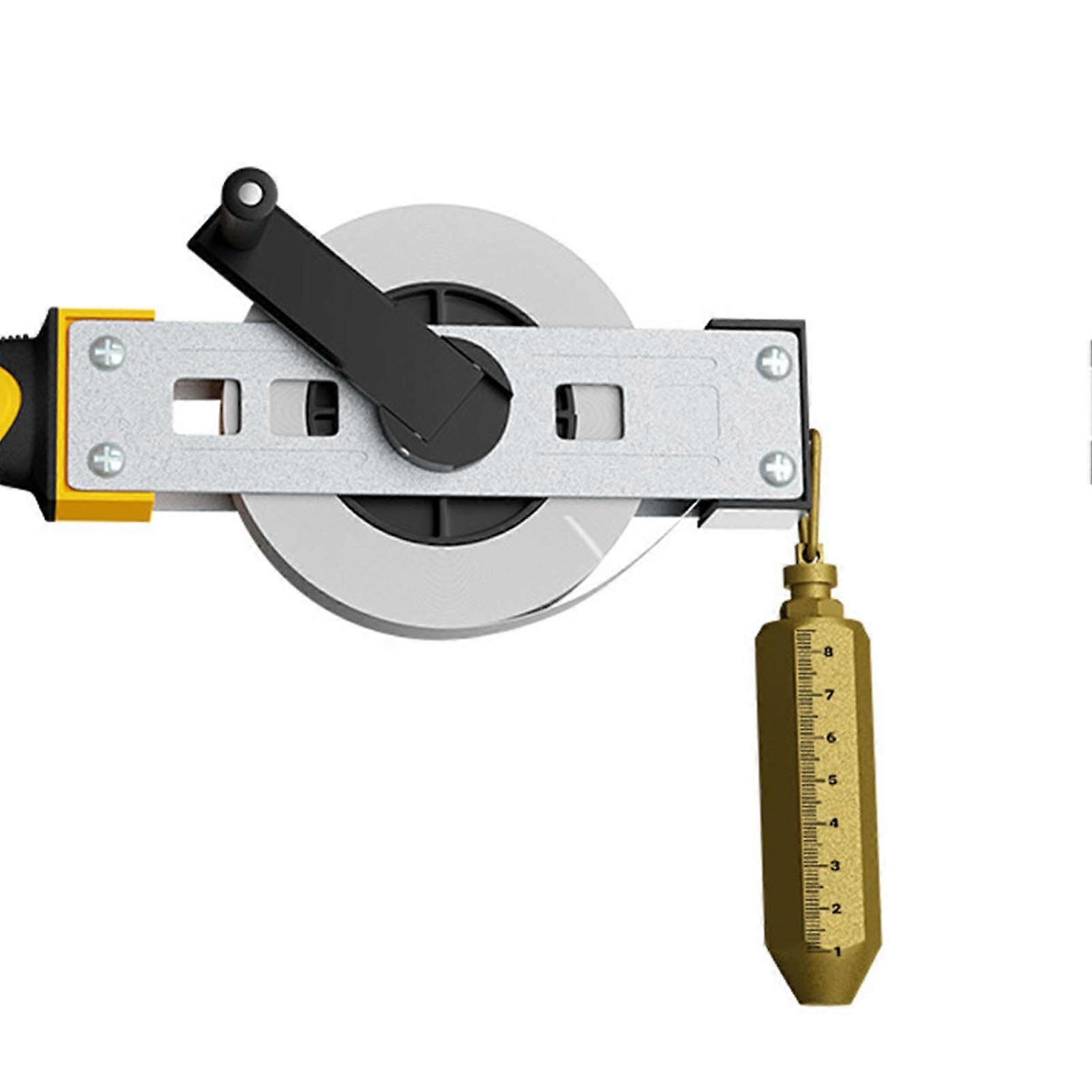 Oil Tank Gauging Tape, High Precision Transparent Scales, Oil Measuring Ruler for Ships, 10m