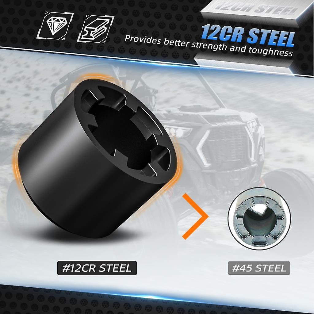 Nicecnc For Polaris Rzr Xp Turbo Primary Clutch Spider Nut Socket Utv Tool Rzr Xp 4 Turbo 2016-2020 2017 2018 2019
