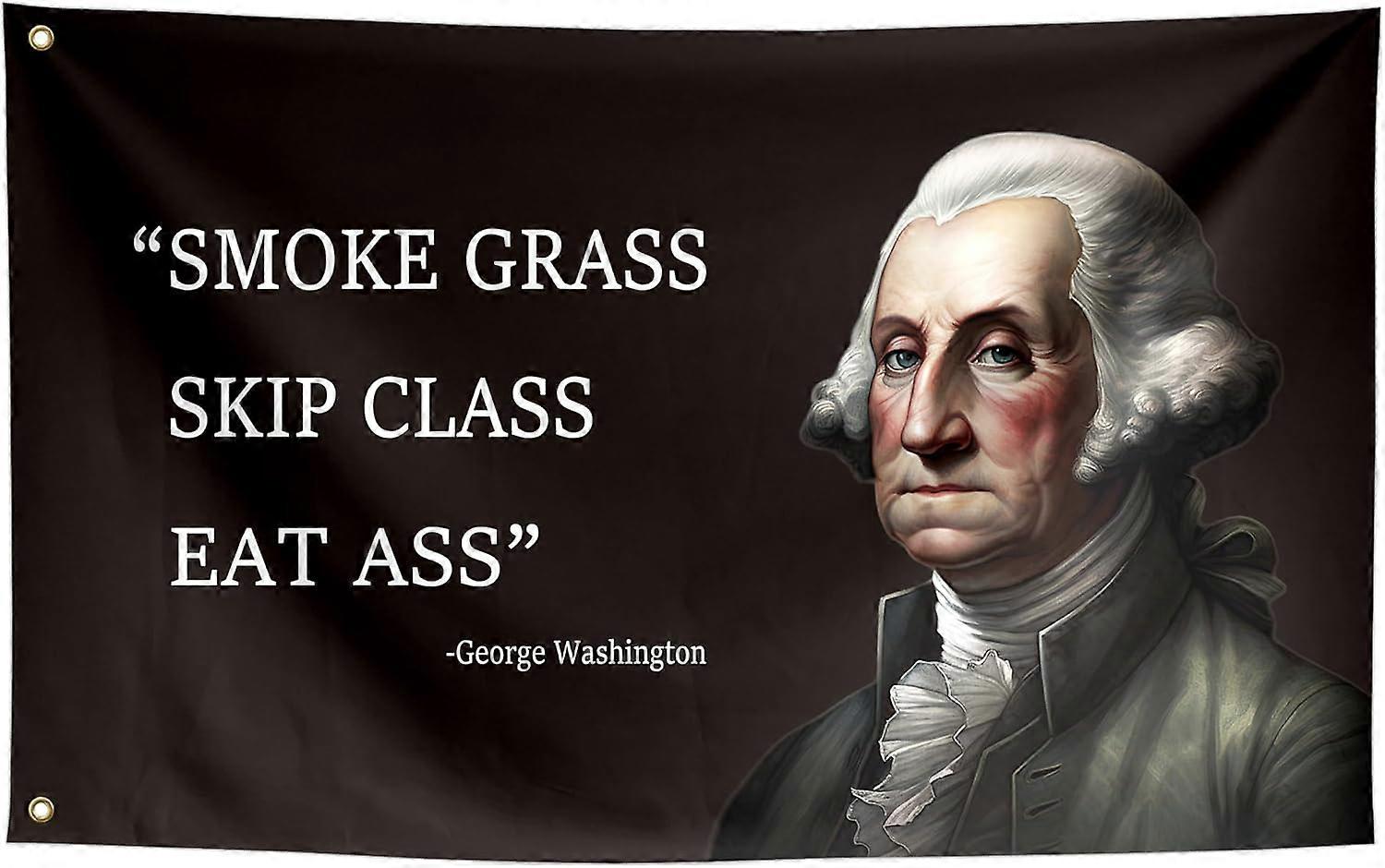 Skip Class Funny Quote Flags Meme Cool Flags Banner PFSGV52