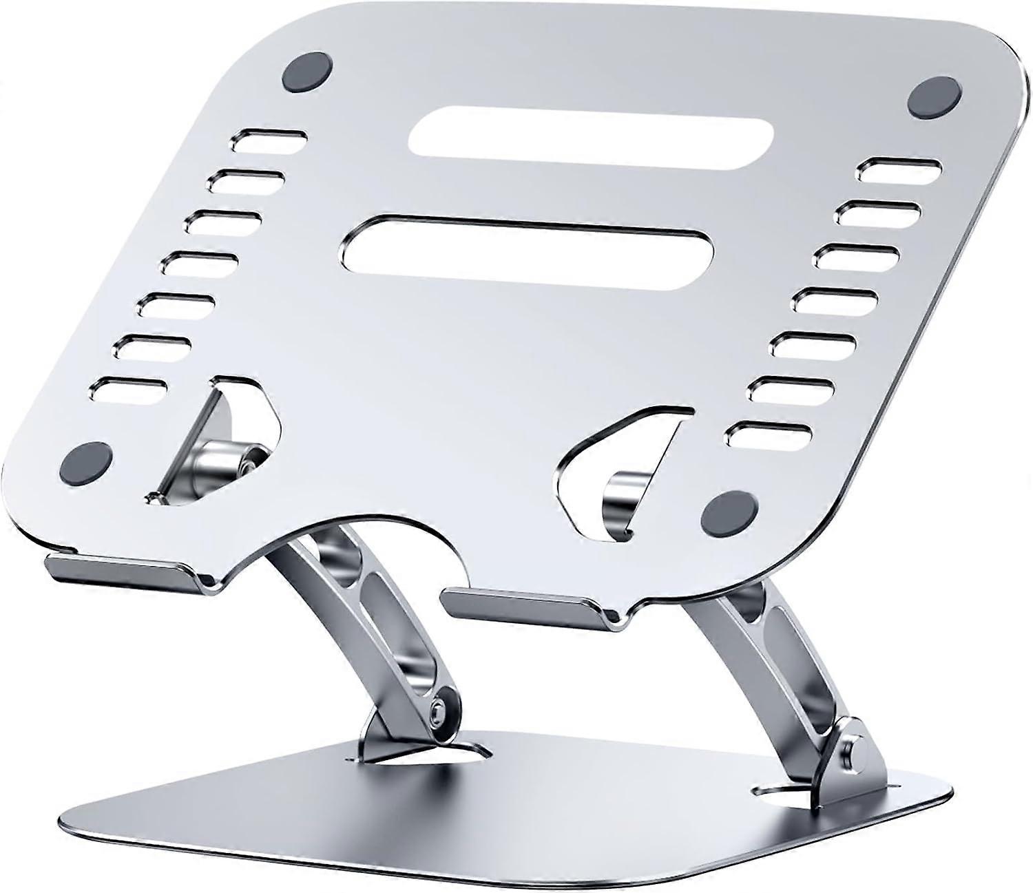 Laptop Stand, Ergonomic Adjustable Computer Riser for Desk, Aluminum Foldable for MacBook, Dell, HP, Lenovo, All Laptops