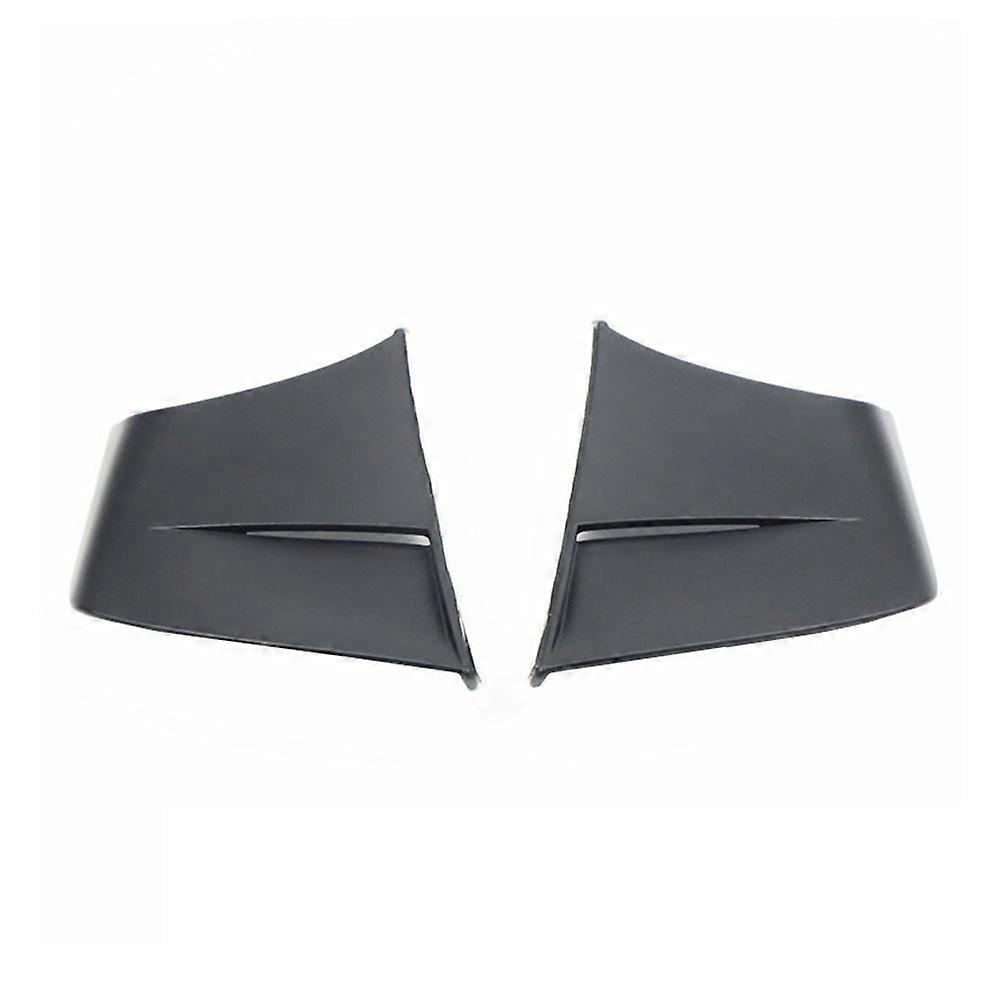 2 قطعة دراجة نارية Winglet Aerodynamic Spoiler Wing Kit مع لاصق دراجة نارية زخرفة ملصق لسوزوكي هوندا ياماها R3 / R25