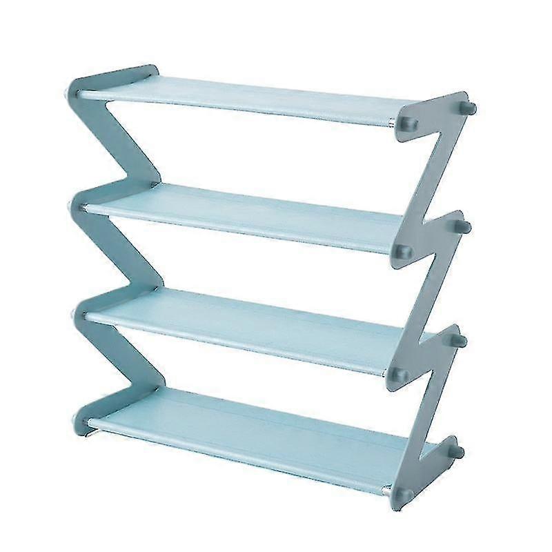 Stainless Steel Shoe Rack Multifunctional Group Device Rack Student Dormitory Non-woven Multilayer Simple Storage Shoe Rack