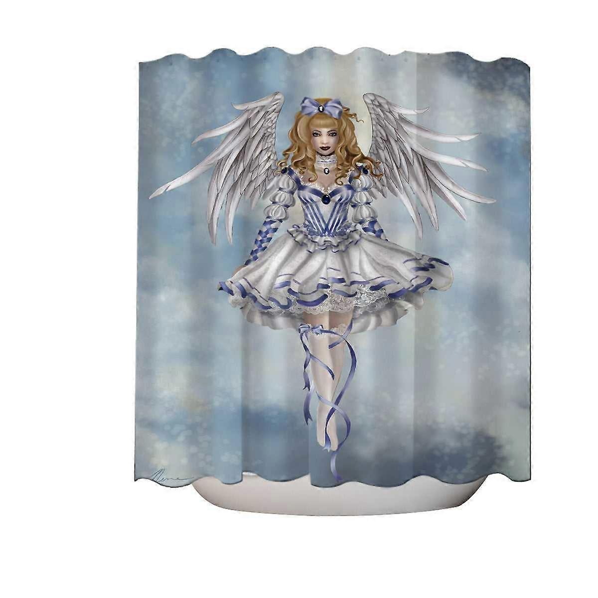 ファンタジーアート天使のプリンセスシャワーカーテン