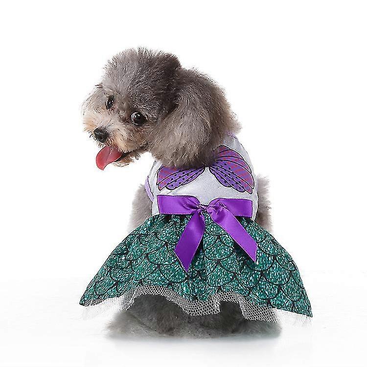 ハロウィンペット用品犬服ウィザードスカートペット犬コスチュームバットスカートスタイル06