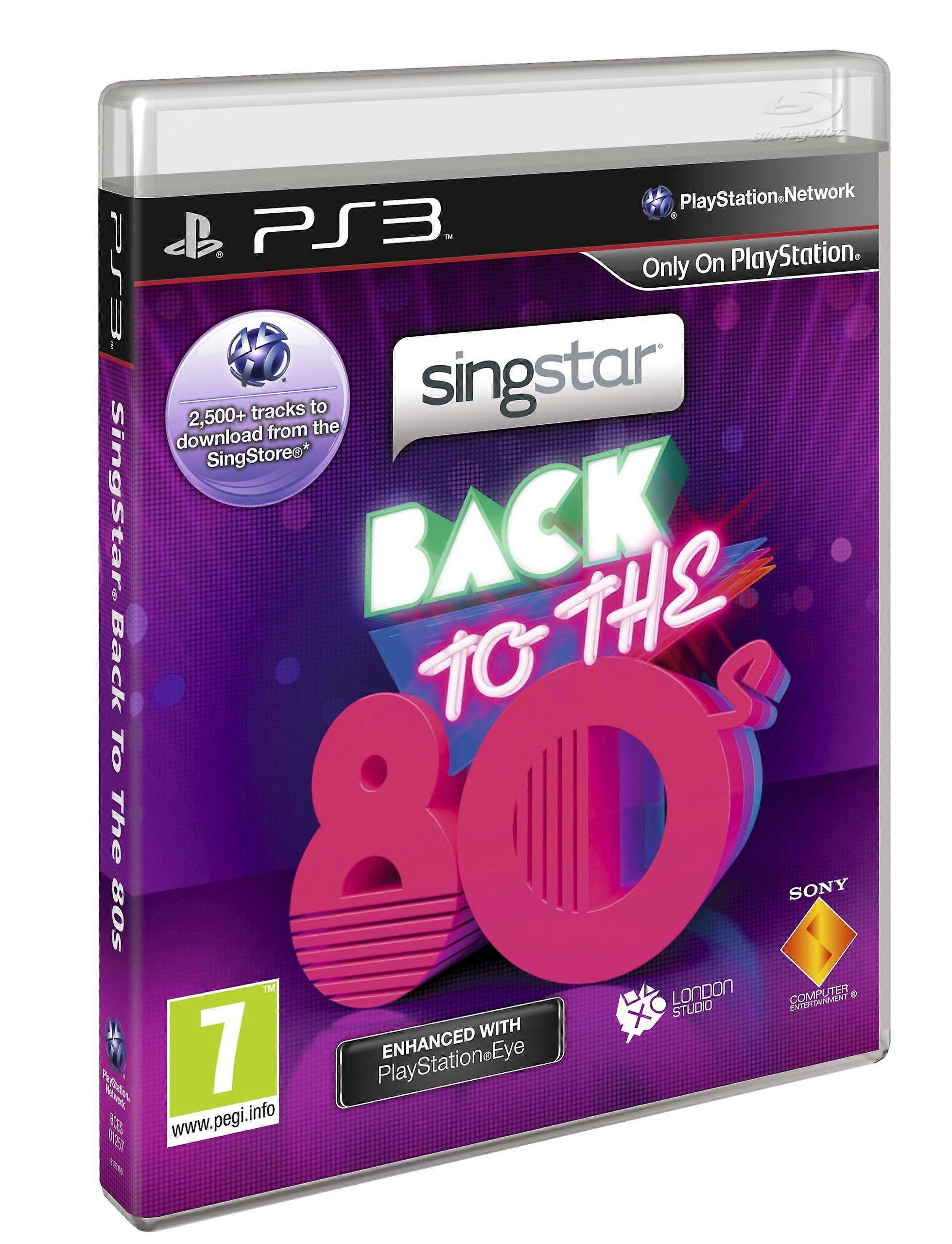 SingStar Back to the 80s - PlayStation Eye Enhanced (PS3) - New & Sealed