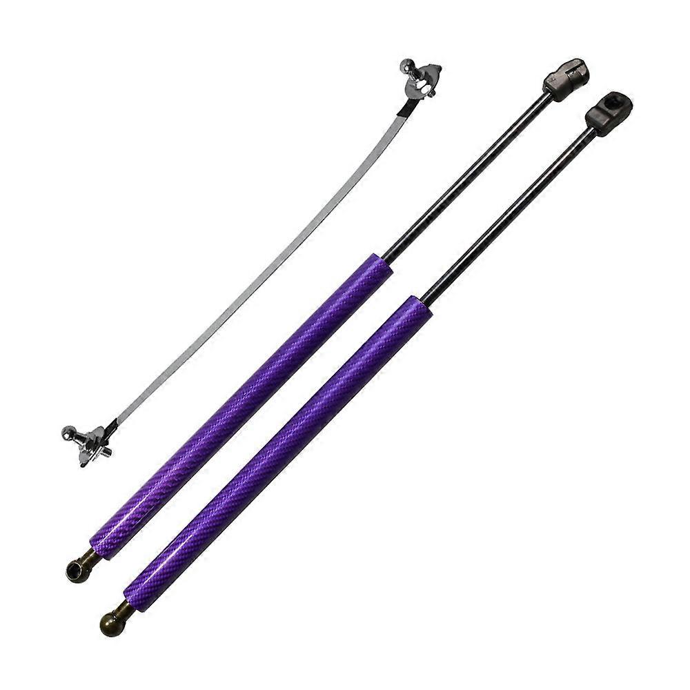 Dampers for 2019-2023 Peugeot 208 (P21) Mk2 Front Hood Bonnet Modify Gas Struts Spring Carbon Fiber