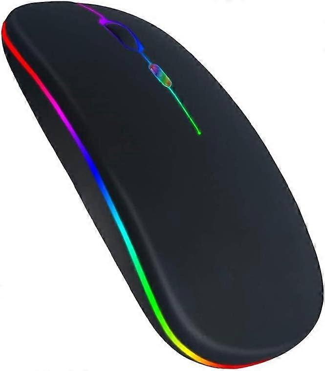 LED Wireless Mouse Bluetooth Mouse,Rechargable LED Dual Modes  Wireless Mouse