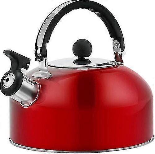 2.0l Whistling Kettle Polished Quality Stainless Steel 2.0 Litres Camping Kettle High-quality