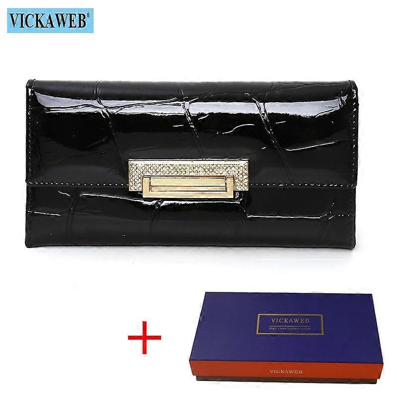 Wallet Women Wallet Diamonds Leather Female Purse Fashion Hasp Coin Pocket Long Design Clutch Ladies Card Holder Money Bag