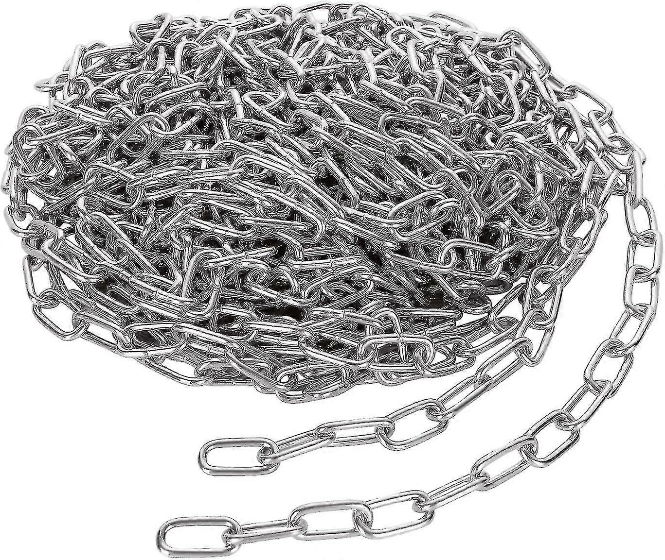 15 متر طول 304 سلسلة الفولاذ المقاوم للصدأ - 3mm وصلات سلسلة الثقيلة لبوابة السياج ، أبواب المرآب ، الكراسي المتأرجحة- Yvan