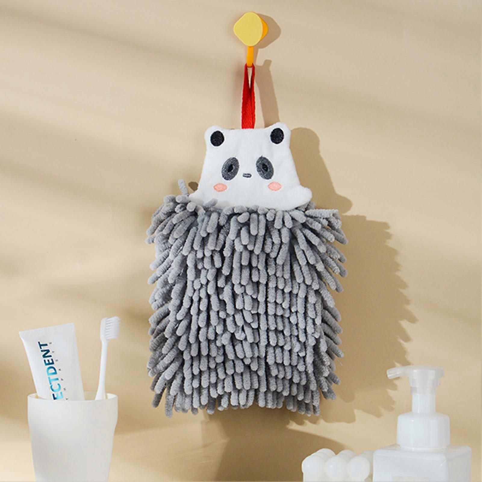 Hangable Soft Absorbent Thick Hand Towel Dry Your Hand Instantly for Bathroom