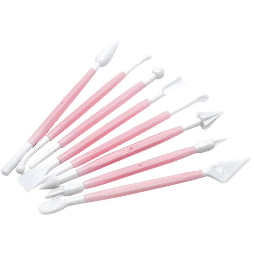 8 Pcs Kit sugarcraft Fondant Modelling Tools Decorations